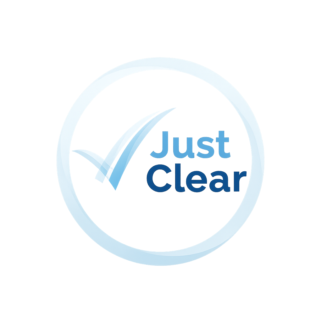 JustClear logo